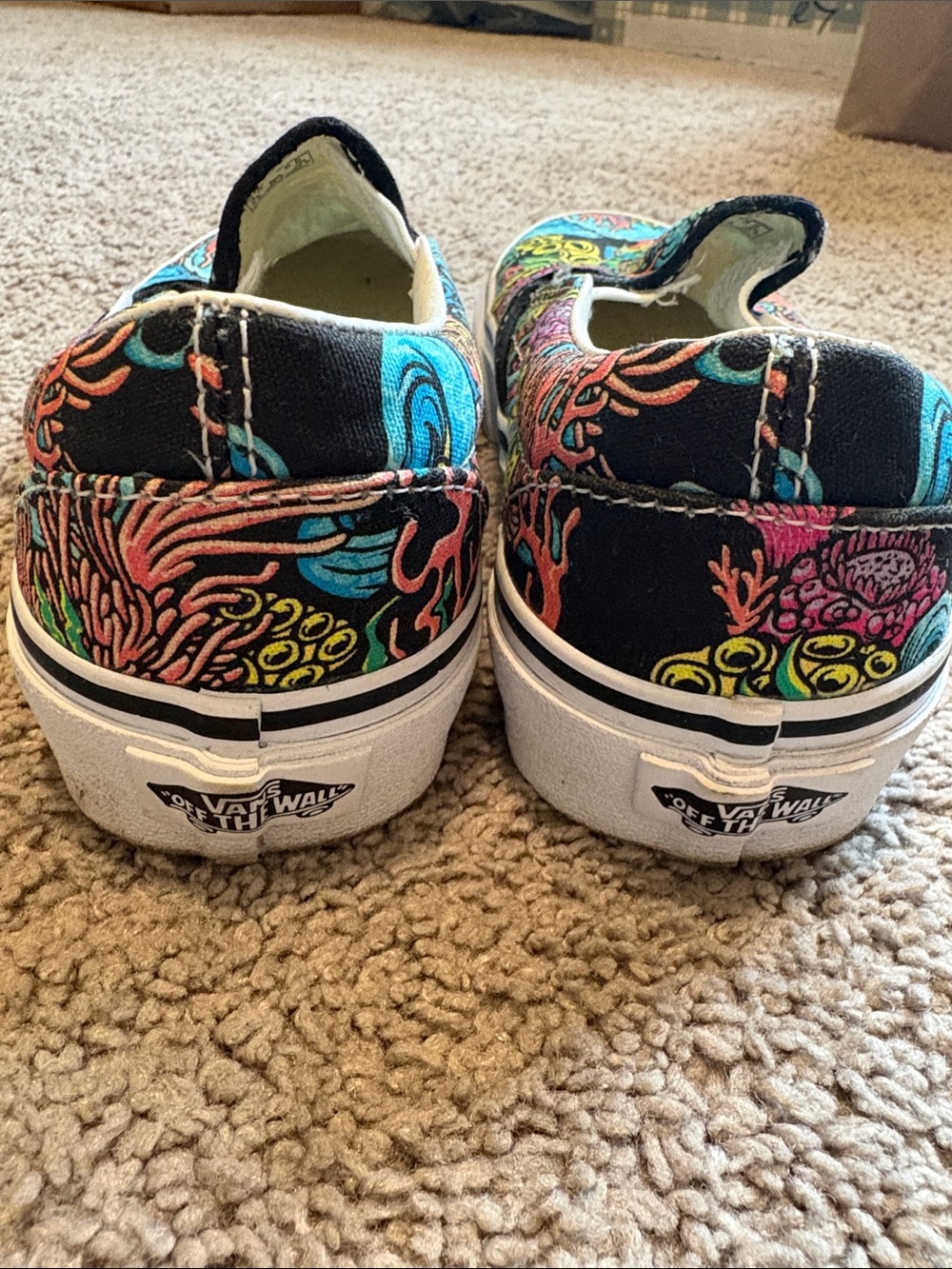 Vans underwater black slip on skate shoes - Picture 5 of 9